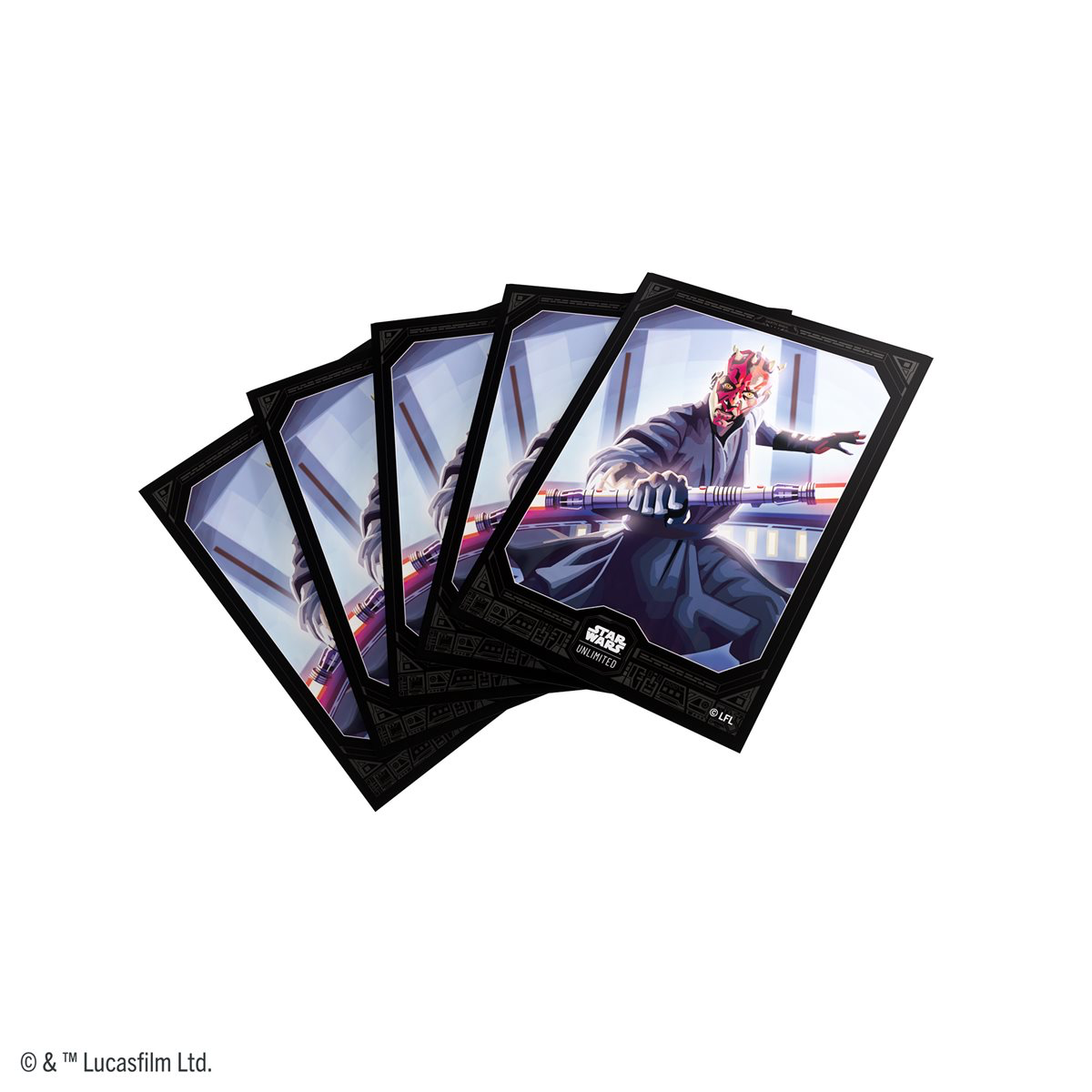 Star Wars: Unlimited - Legends of the Force: Art Sleeves: Darth Maul - A Muse N Games